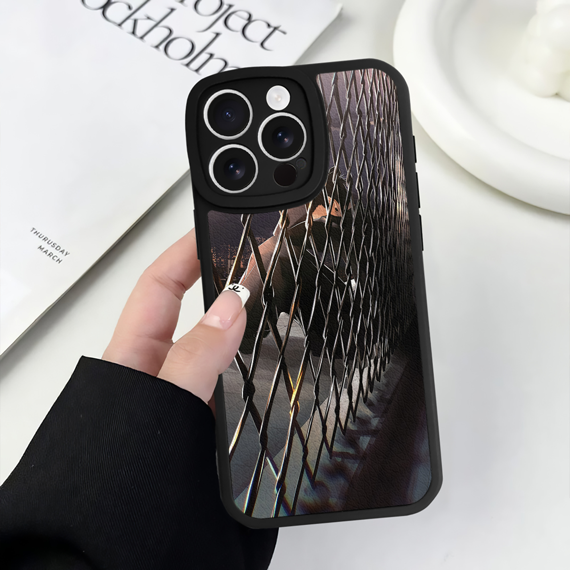 （画像用） SPY×FAMILY间谍家家酒 【iPhone 16シリーズ対応】シリコンスマホケース（レザー調） 材質：シリコン